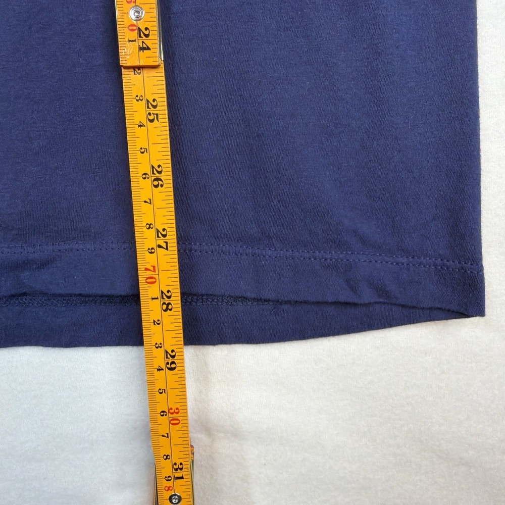 Nike The Nike Tee Men's LG Blue Graphic Swoosh T-Shirt Short Sleeve Cotton - Picture 8 of 8